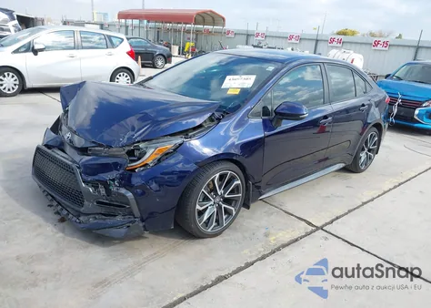 2021 Toyota Corolla Se from USA, damaged, VIN JTDS4MCE0MJ068858